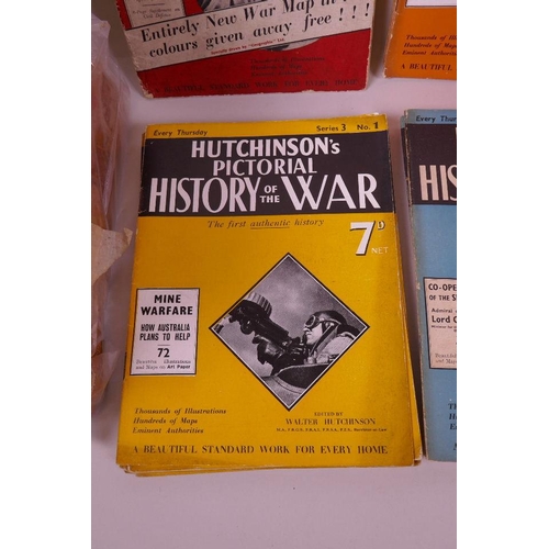 102 - A set of 'Hutchinson's Pictorial History of the War', complete series 1 through 26, 10