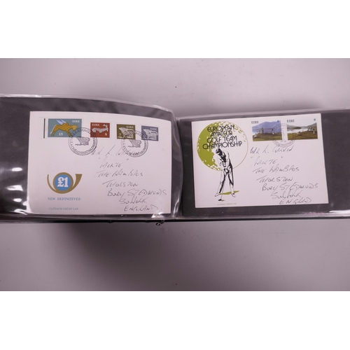 12 - A wallet of Irish first day covers dating from the 1960s-1980s (62), 7½