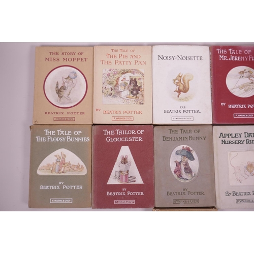 27 - A collection of eleven Beatrix Potter books from 1915 through 1960s, including a 1st edition 'The Ta... 