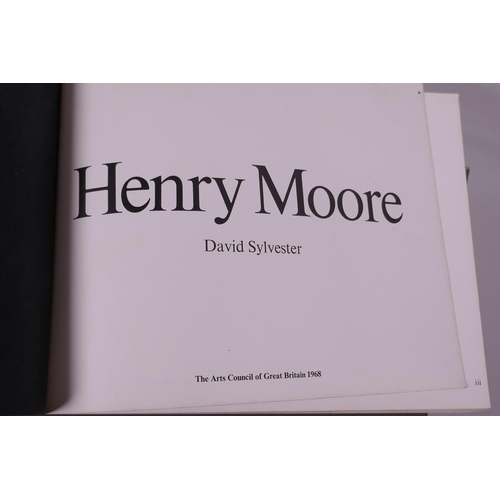 42 - A collection of five Henry Moore books, to include four volumes of 'The Lund Humphries Henry Moore S... 