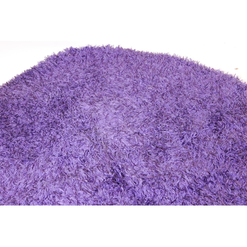 1124 - A designer's Guild, Camana Violet, polyester/wool rug, 78