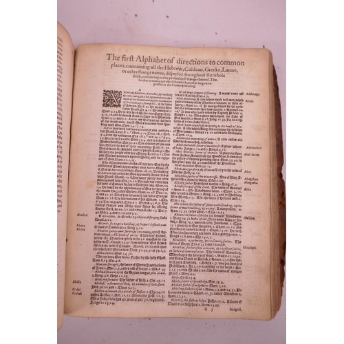 216 - 'The Bible' (English), printed in London by Robert Barker in 1615, 'The Bible: Translated according ... 