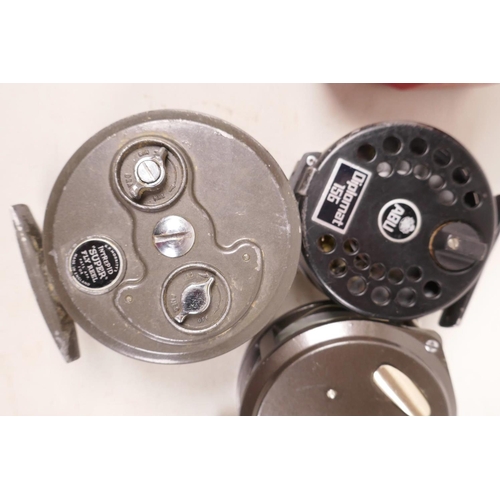 269 - Three fly fishing reels including ABU Diplomat 3