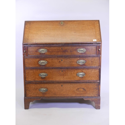 1125 - A C19th Chinese elm marriage cabinet, fitted with drawers, 41