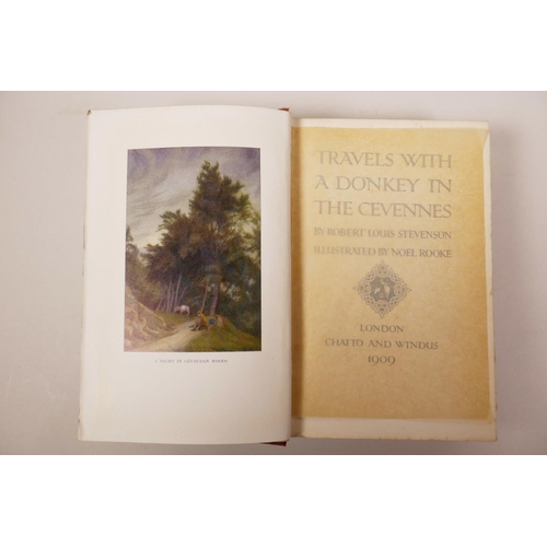 23 - Robert Louis Stevenson (1850-1894), 'Travels with a Donkey in the Cevennes', (London: Chatto & Windu... 