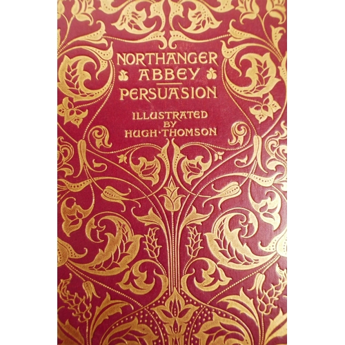 30 - Of Jane Austen interest: Two volumes of the Peacock Edition of Jane Austen, (1775-1817), 'Northanger... 