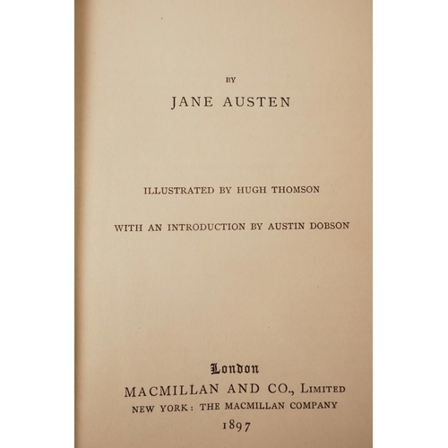 30 - Of Jane Austen interest: Two volumes of the Peacock Edition of Jane Austen, (1775-1817), 'Northanger... 