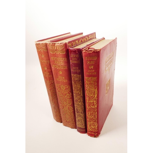 30 - Of Jane Austen interest: Two volumes of the Peacock Edition of Jane Austen, (1775-1817), 'Northanger... 