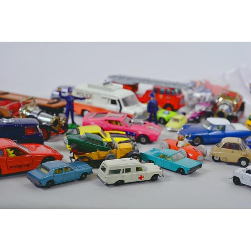 56 - A quantity of assorted Matchbox, Corgi cars etc