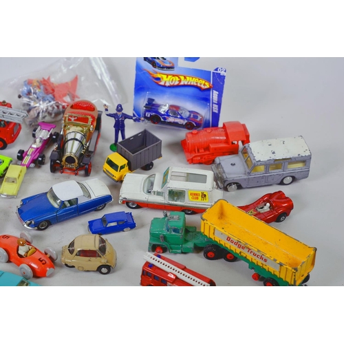 56 - A quantity of assorted Matchbox, Corgi cars etc