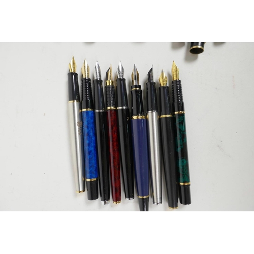 10 - Ten Waterman fountain pens