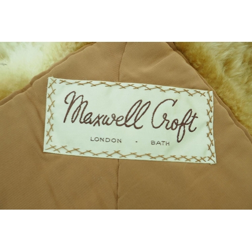 44 - A fur blanket by Maxwell Croft of London, 66