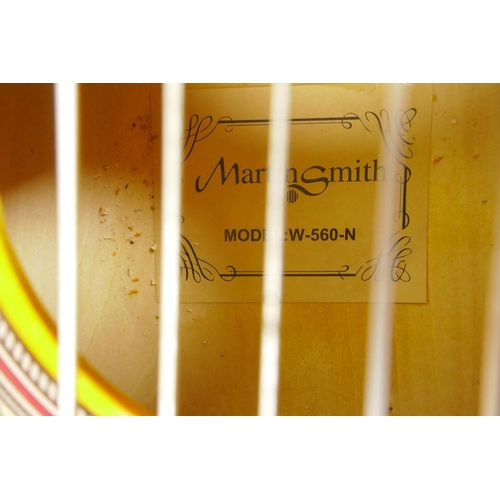 434 - A Martin Smith Spanish guitar, 35½