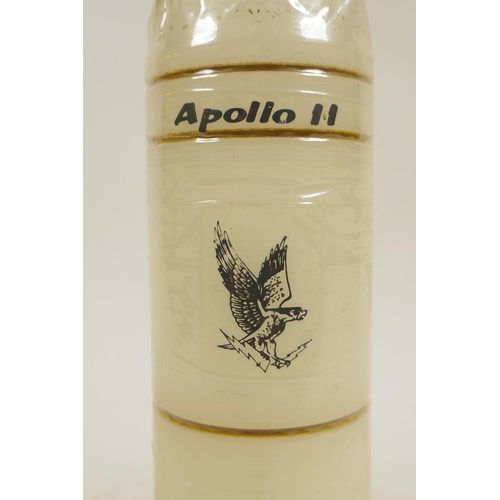 147 - A NASA commemorative Apollo 11 candle, A/F, 12½