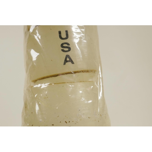 147 - A NASA commemorative Apollo 11 candle, A/F, 12½