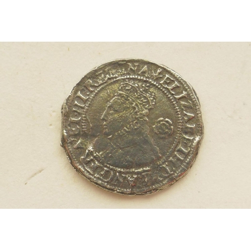 254 - Of numismatic interest, a quantity of British coins including a replica Elizabeth I sixpence, eleven... 