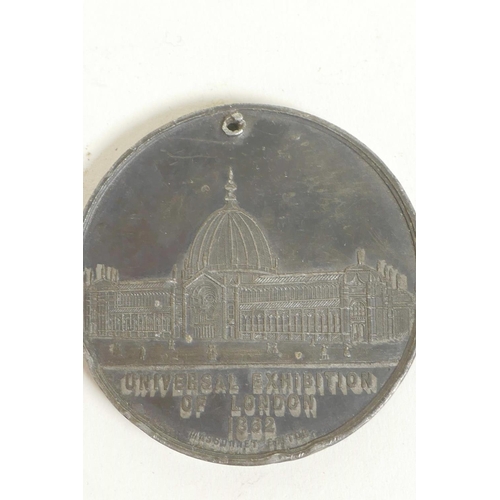 326 - The National Commemorative Medal 1899-1900, the Transvaal War, together with a commemorative medalli... 