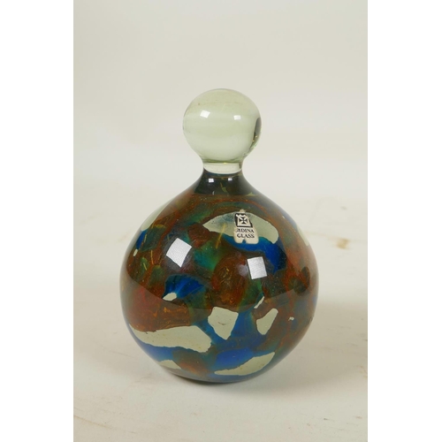 446 - A Mdina glass dump weight, 5