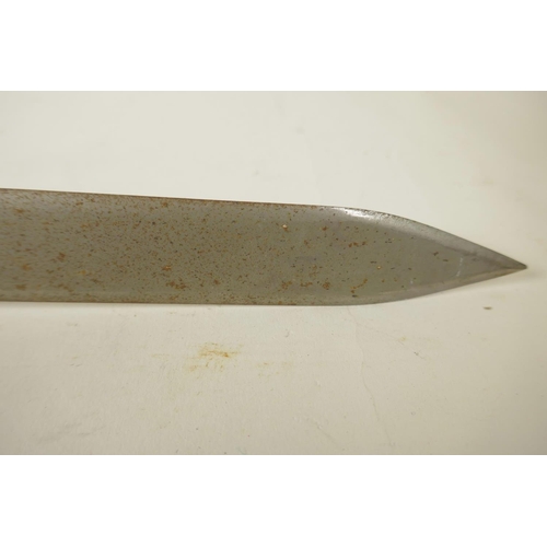 275 - A 'Colada del Cid' sword in Toledo steel, in the Renaissance style, the blade etched to the face 'Co... 