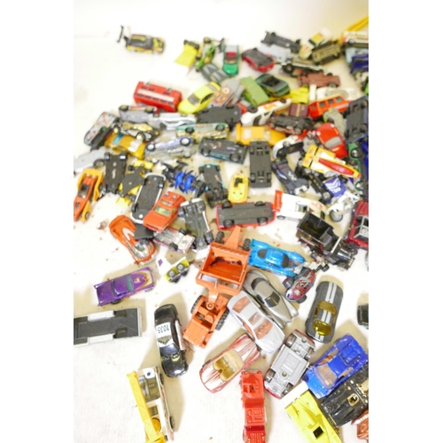 41 - A quantity of toy cars and other vehicles including Matchbox