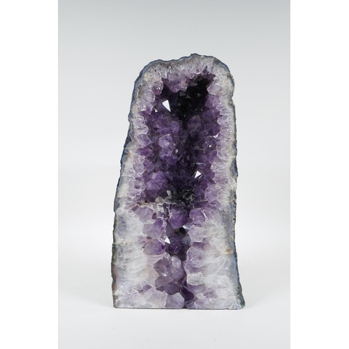 106 - An amethyst geode, 13½