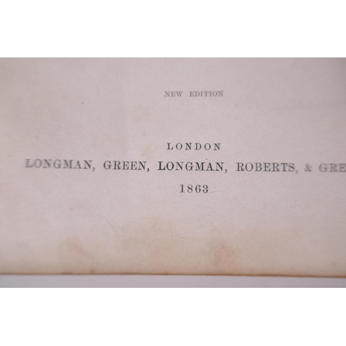 29 - One volume, The Family Shakespeare by Thomas Bowdler, 4th Edition 1863, together with one volume, Vi... 