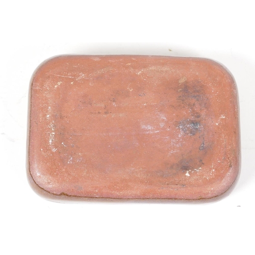 68 - A Watcombe studio pottery pintray, attributed to Michael Cardew and Ray Find, 5½