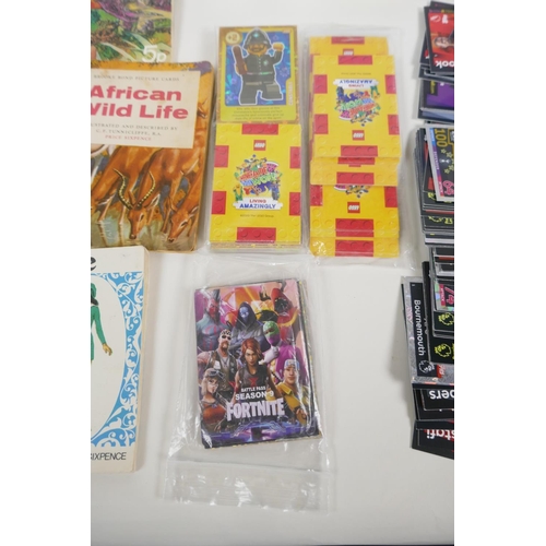 30 - The Complete Collection Winnie the Pooh books, sealed/unopened, a quantity of Match Attax, Fortnite ... 