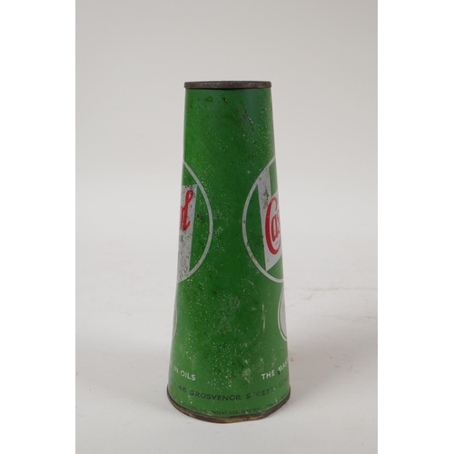 16 - A vintage Wakefield Castrol conical gear oil can, unopened, 8