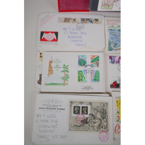 7 - A collection of 140 First Day covers, 1970s, 80s and 90s