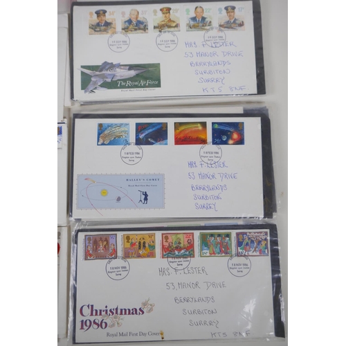 7 - A collection of 140 First Day covers, 1970s, 80s and 90s