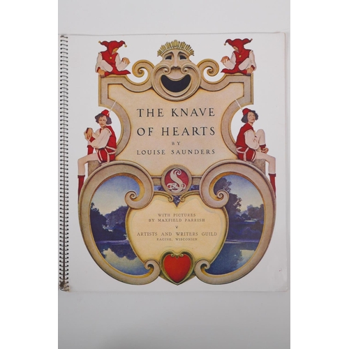 101 - 'The Knave of Hearts' by Louise Saunders with illustrations by Maxfield Parish, published by Artists... 