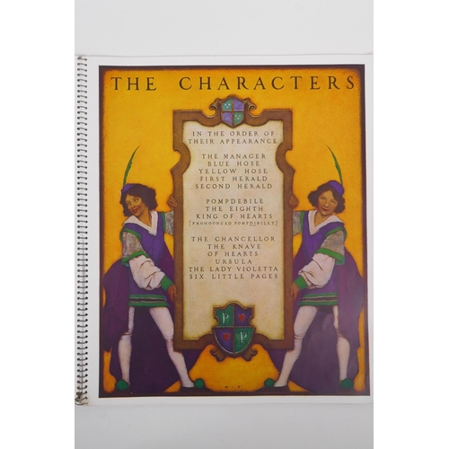 101 - 'The Knave of Hearts' by Louise Saunders with illustrations by Maxfield Parish, published by Artists... 