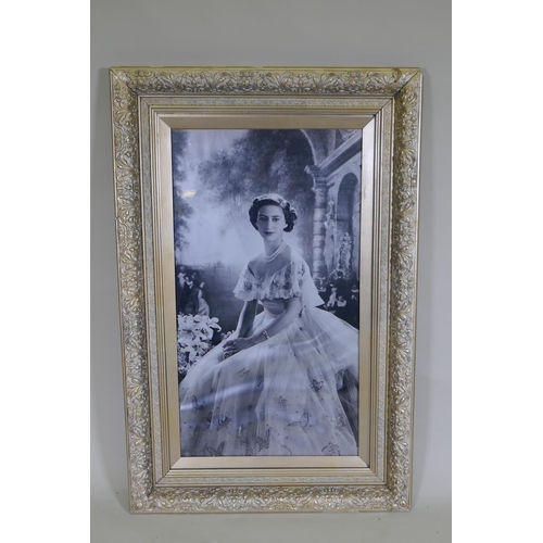 173 - After Cecil Beaton, (1901-1980), Princess Margaret, photographic portrait, in a good gilt frame, ape... 