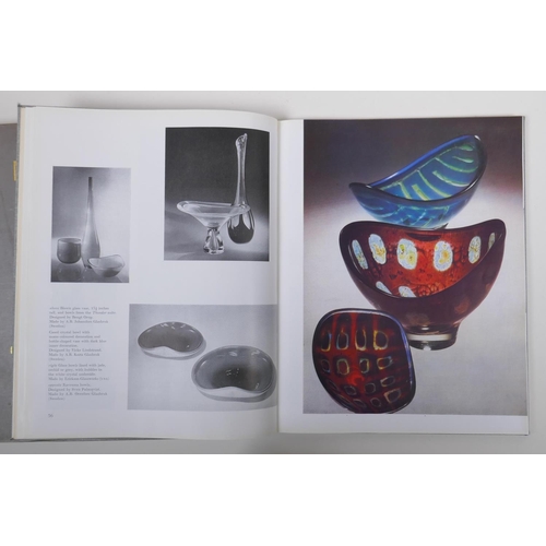 45 - 'Modern Glass' by Guillaume Janneau, 1931, and 'The Beauty of Modern Glass' by R. Stennett-Willson, ... 