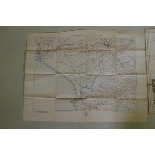 69 - Map of France, Carte de France, Divisee en Departments et Arrondissements Communaux, from a National... 