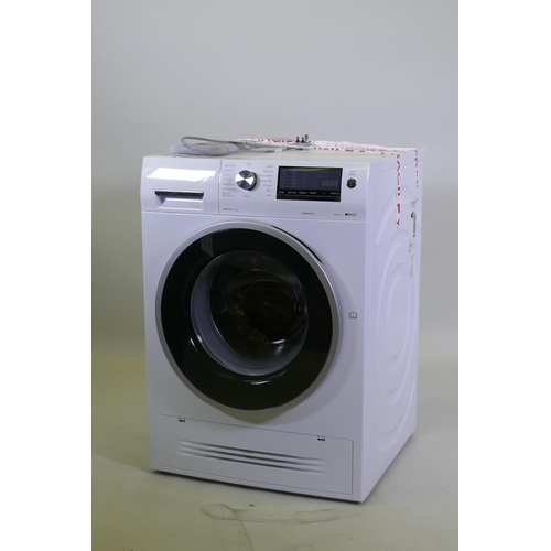 1030 - A Siemens Vario Perfect iQ500 washer dryer, nearly new and virtually unused