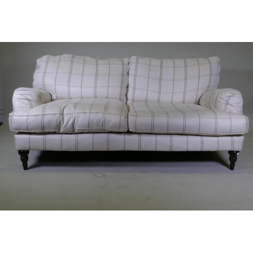 1040 - A John Lewis two seater sofa in good condition, 180cm wide