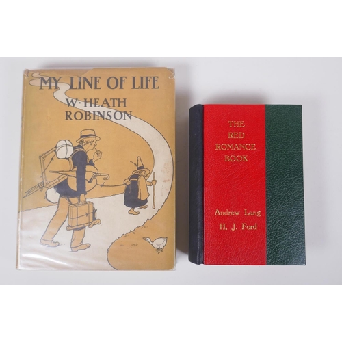 107 - My Line of Life, illustrated and written by W. Heath Robinson, published by Blackie & Son Ltd, 1... 