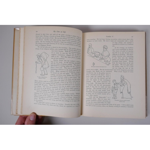 107 - My Line of Life, illustrated and written by W. Heath Robinson, published by Blackie & Son Ltd, 1... 