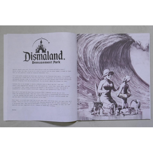 875 - Banksy, Dismaland Bemusement Park program, 29 x 34cm