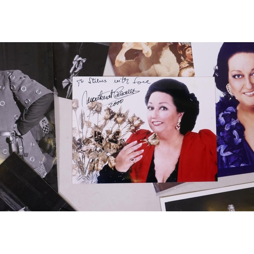 17 - Of Opera Interest - Marilyn Horne, a signed LP, Vivaldi, Orlando Furioso, a signed photograph with d... 