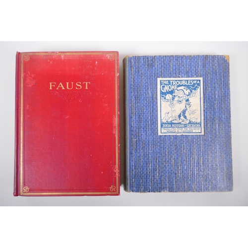 85 - Faust by Johann Wolfgang Von Goethe, translated by Abraham Hayward with illustrations by Willy Pogan... 