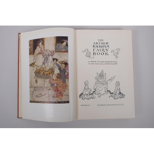 86 - The Arthur Rackham Fairy Book, a book of old favourites with new illustrations, published by George ... 