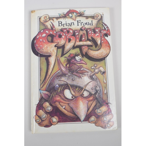 88 - A collection of books illustrated by Brian Foud, including Goblins, Once Upon a Time, The Land of Fr... 