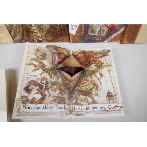 88 - A collection of books illustrated by Brian Foud, including Goblins, Once Upon a Time, The Land of Fr... 