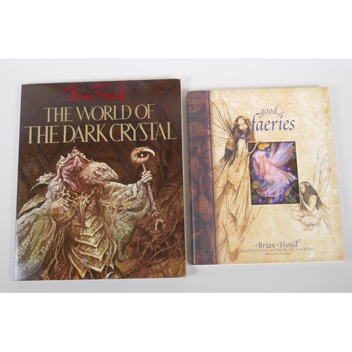 88 - A collection of books illustrated by Brian Foud, including Goblins, Once Upon a Time, The Land of Fr... 