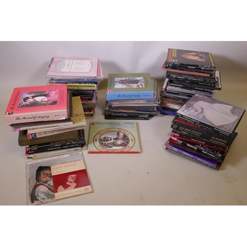 93 - A large quantity of LP records, opera and classical