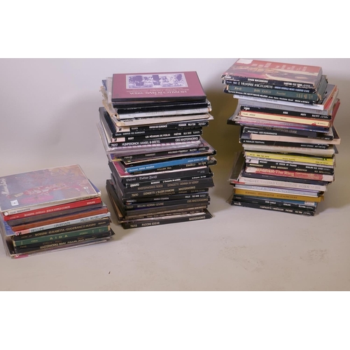 94 - A large quantity of LP records, opera and classical