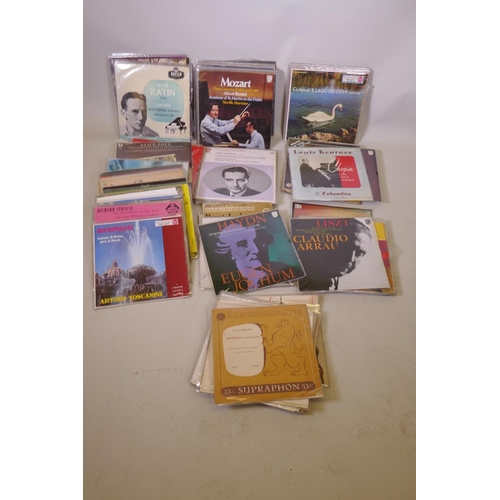 95 - A large quantity of LP records, opera and classical